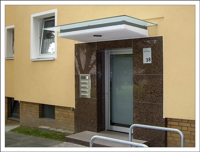 Bild Vordach